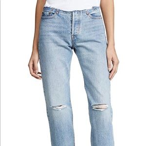 LEVIS 501 customized jeans